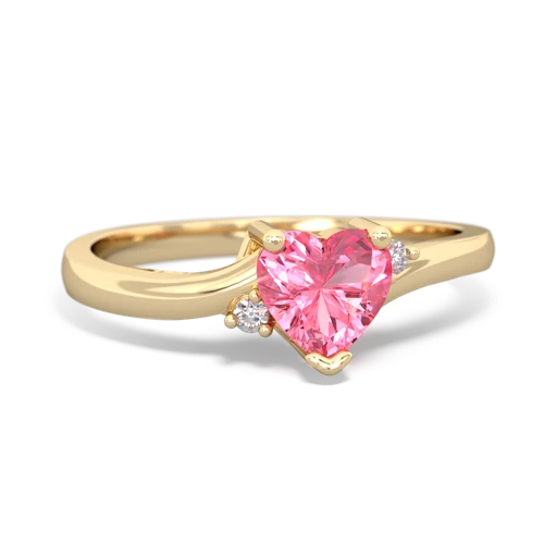 pink sapphire petite ring