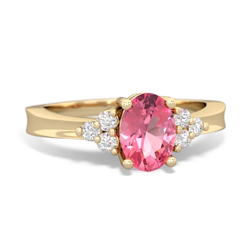 Lab Pink Sapphire Simply Elegant Lab Created Pink Sapphire ring Ring