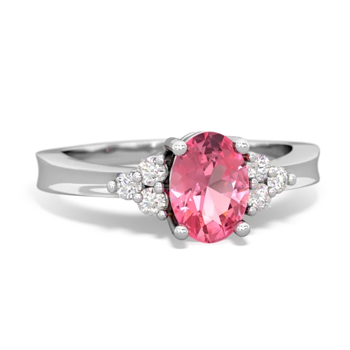 pink sapphire timeless ring