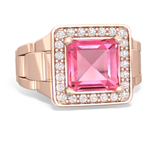 pink sapphire watch ring ring