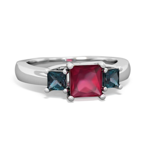 ruby-alexandrite timeless ring