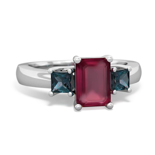 ruby-alexandrite timeless ring