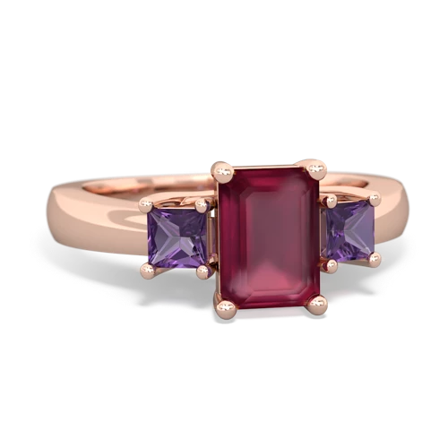 ruby-amethyst timeless ring