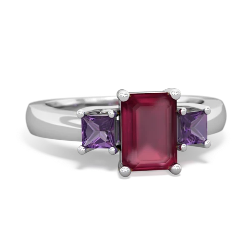 ruby-amethyst timeless ring