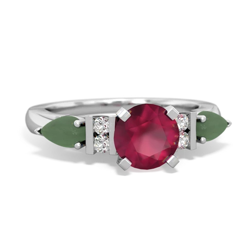 ruby-jade engagement ring