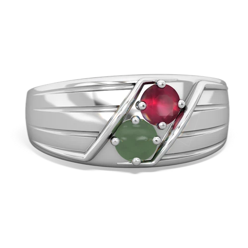 ruby-jade mens ring