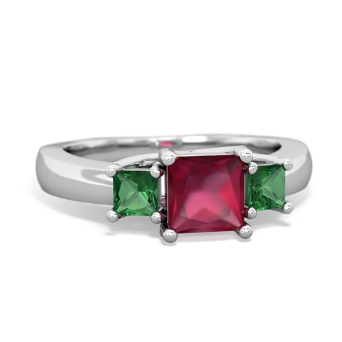 ruby-lab emerald timeless ring