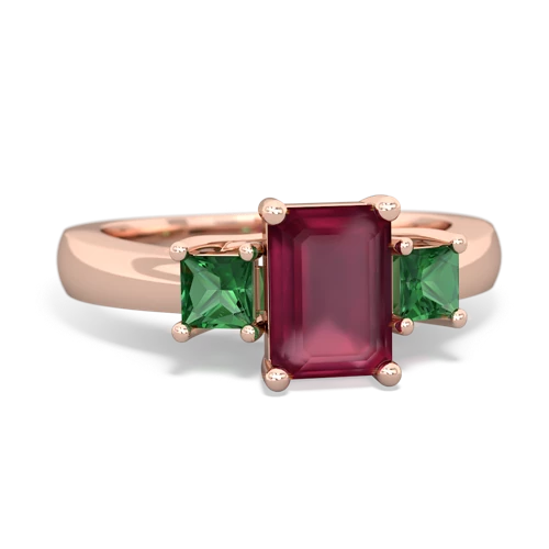 ruby-lab emerald timeless ring