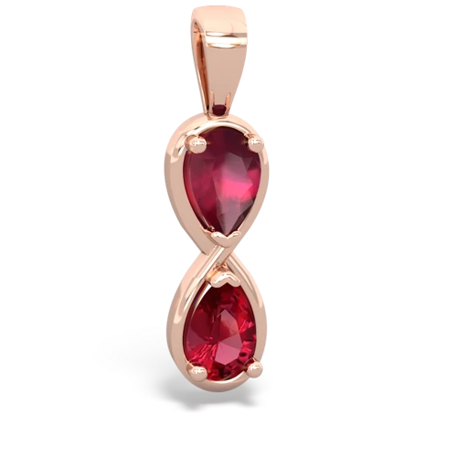 ruby-lab ruby infinity pendant