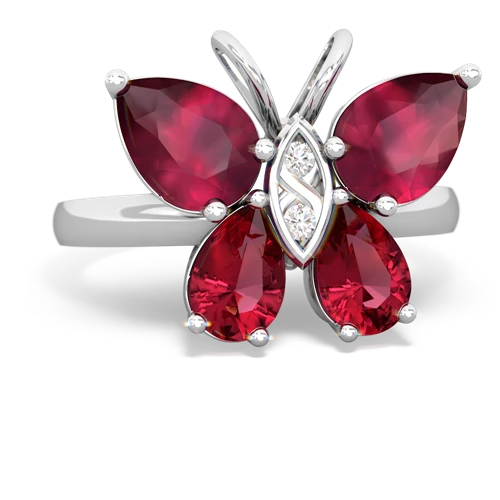 ruby-lab ruby butterfly ring