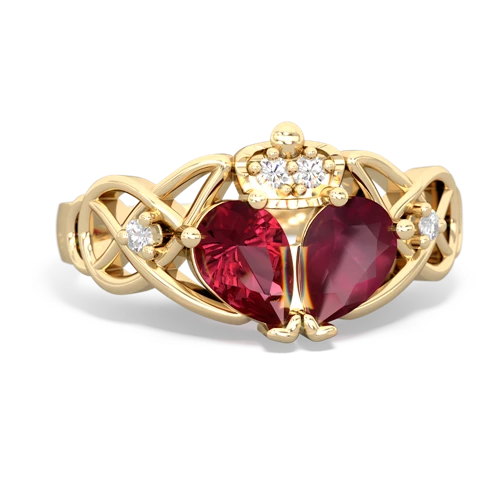 ruby-lab ruby claddagh ring