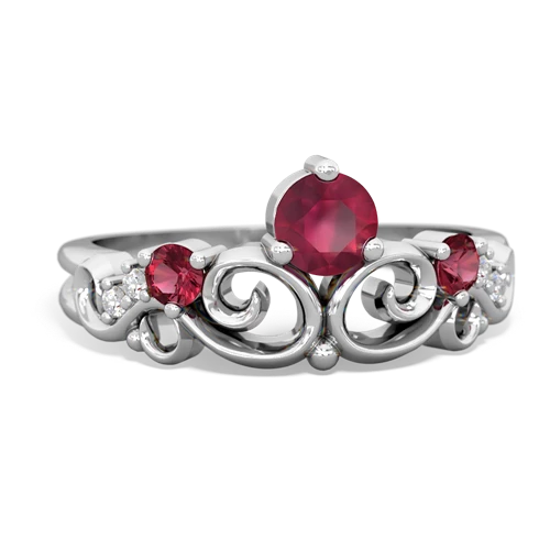 ruby-lab ruby crown keepsake ring