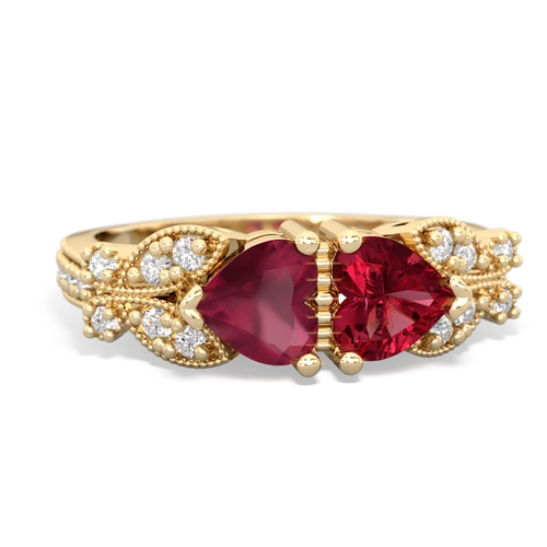 ruby-lab ruby keepsake butterfly ring