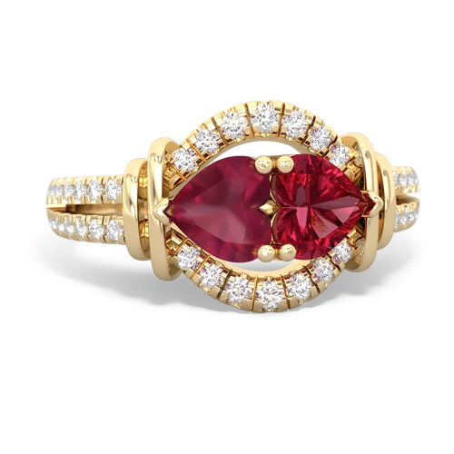 ruby-lab ruby pave keepsake ring