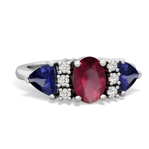 ruby-lab sapphire timeless ring