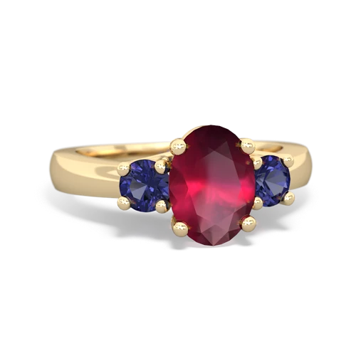 ruby-lab sapphire timeless ring