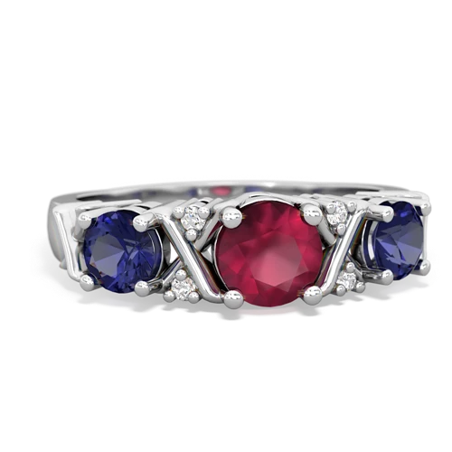 ruby-lab sapphire timeless ring