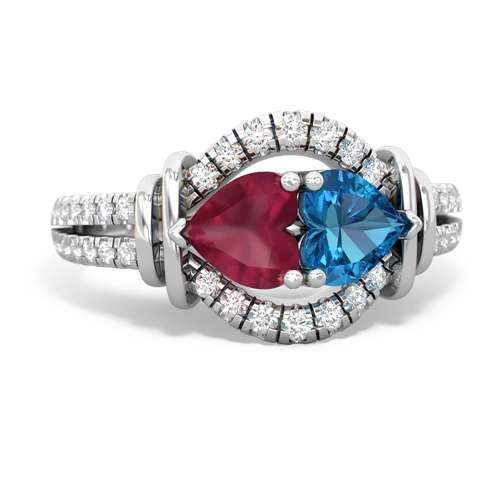 ruby-london topaz pave keepsake ring