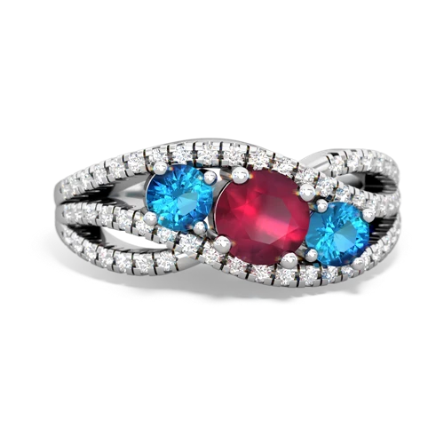 ruby-london topaz three stone pave ring