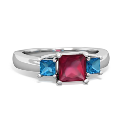 ruby-london topaz timeless ring