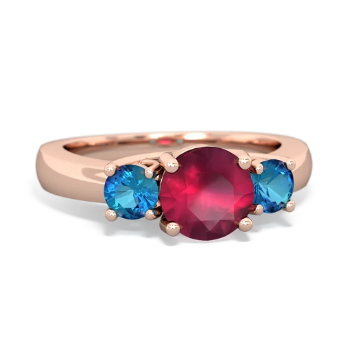 ruby-london topaz timeless ring