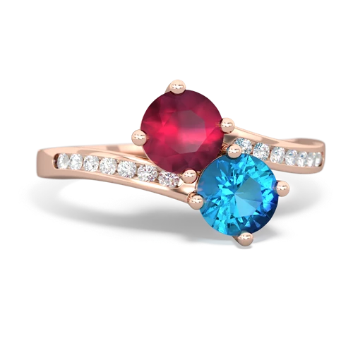 ruby-london topaz two stone channel ring