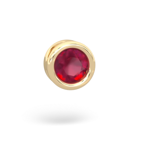 ruby slide pendant