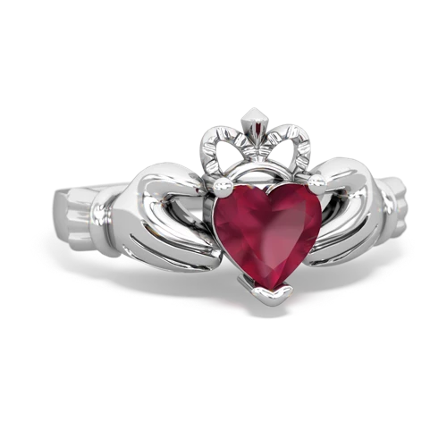 Ruby Claddagh Genuine Ruby ring Ring