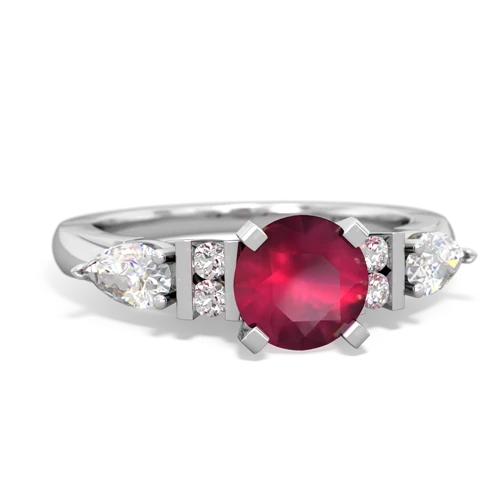 ruby engagement ring