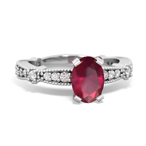 ruby engagement ring