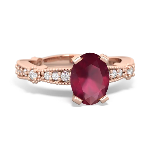 ruby engagement ring