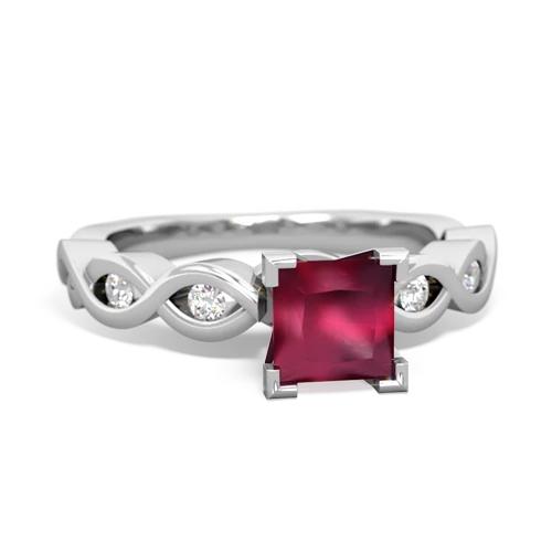 ruby engagement ring