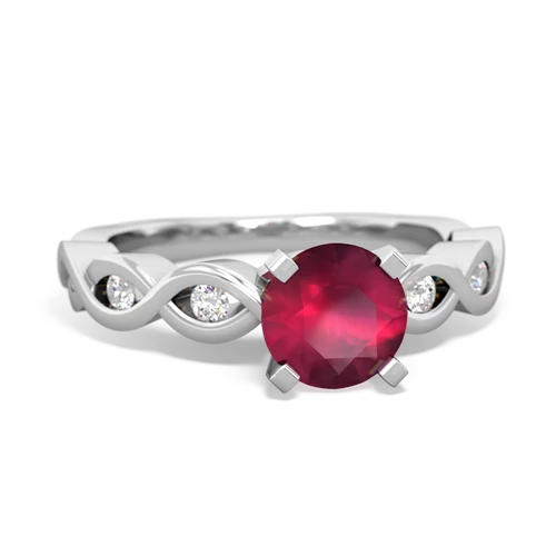 ruby engagement ring