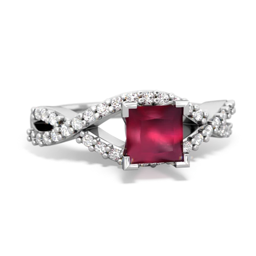 ruby engagement ring