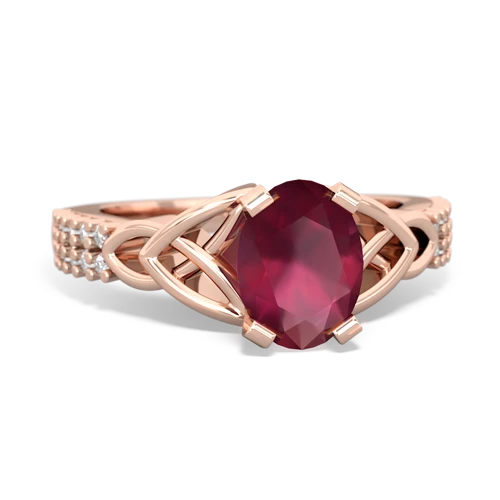 ruby engagement ring