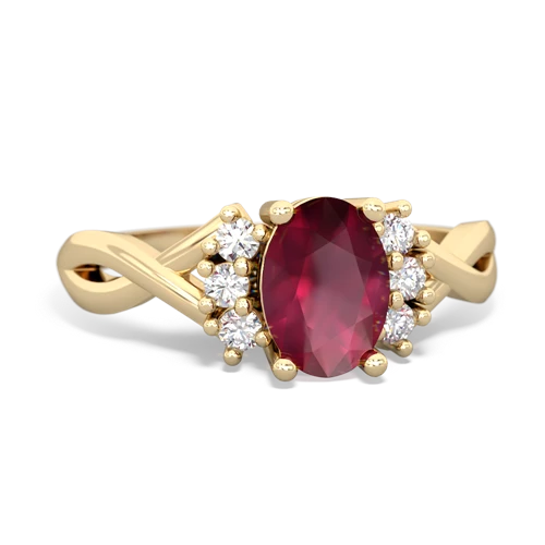 ruby filligree ring