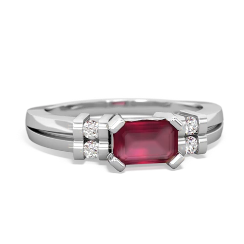 Ruby Art Deco Genuine Ruby ring Ring