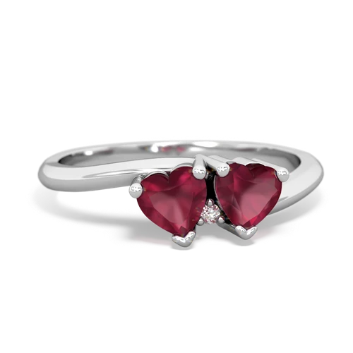 ruby sweethearts promise ring