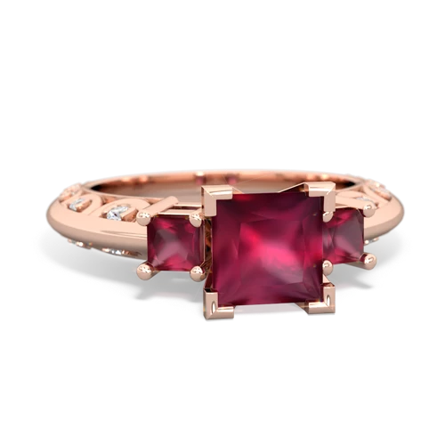 tourmaline-fire opal engagement ring
