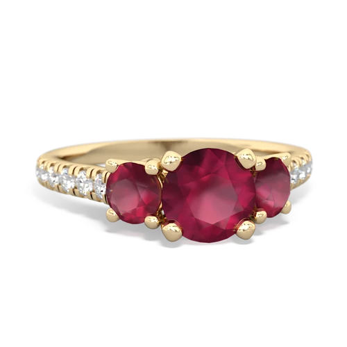 opal-lab ruby trellis pave ring