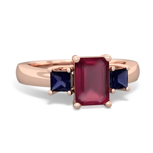 ruby-sapphire timeless ring