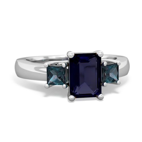 sapphire-alexandrite timeless ring