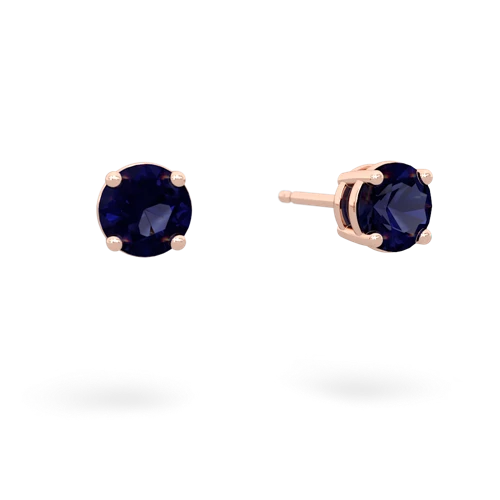 sapphire stud earrings