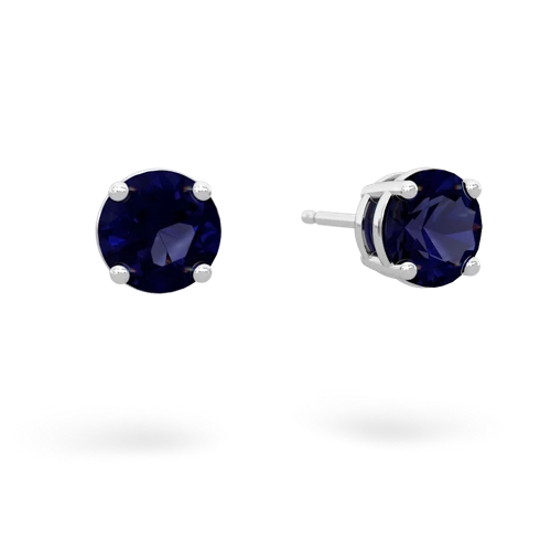 sapphire stud earrings