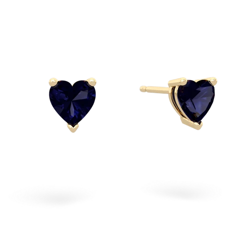 sapphire stud earrings