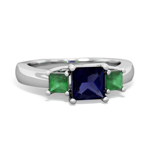 sapphire-emerald timeless ring