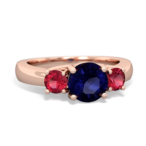 sapphire-lab ruby timeless ring