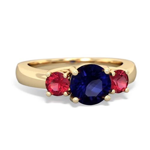 sapphire-lab ruby timeless ring