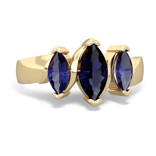 sapphire-lab sapphire keepsake ring