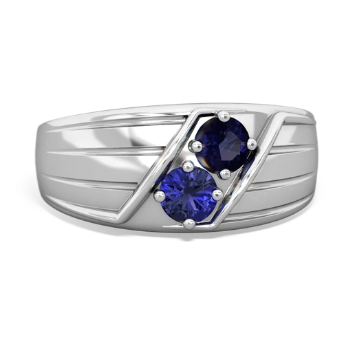 sapphire-lab sapphire mens ring